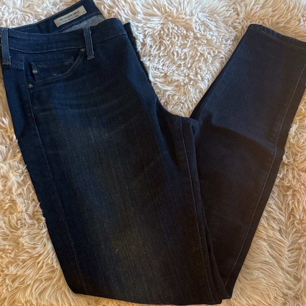 AG Adriano Goldschmied Dark Blue Jeans